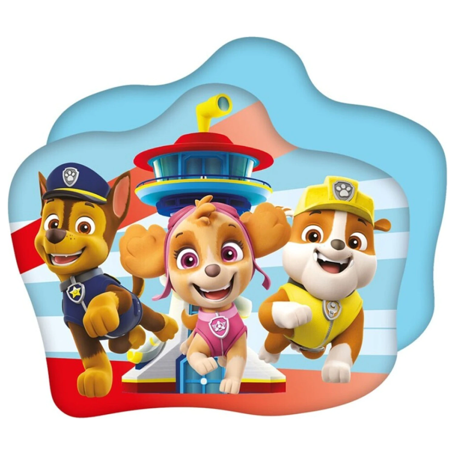 Paw Patrol Trio tvarovaný polštář, dekorativní polštářek fotografii produktu