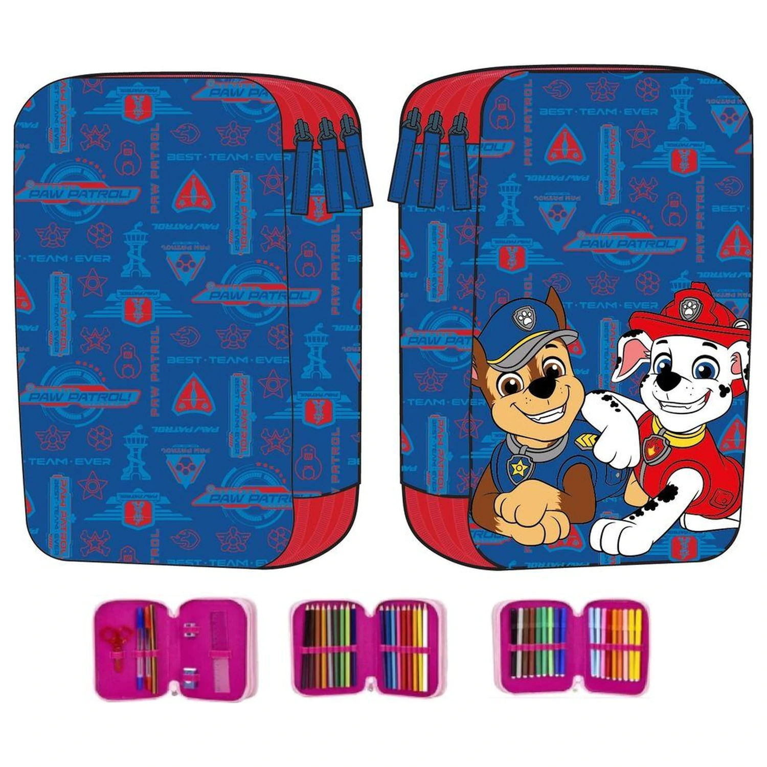 Paw Patrol trojitý penál fotografii produktu