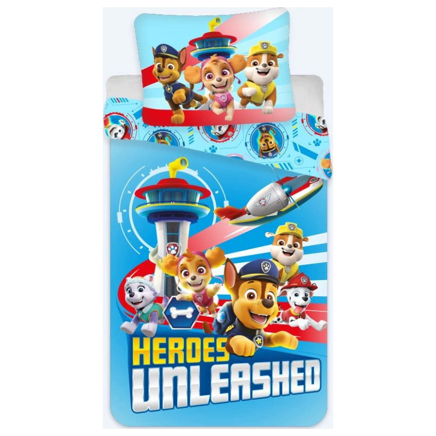 Povlak na peřinu Paw Patrol Unleashed fotografii produktu