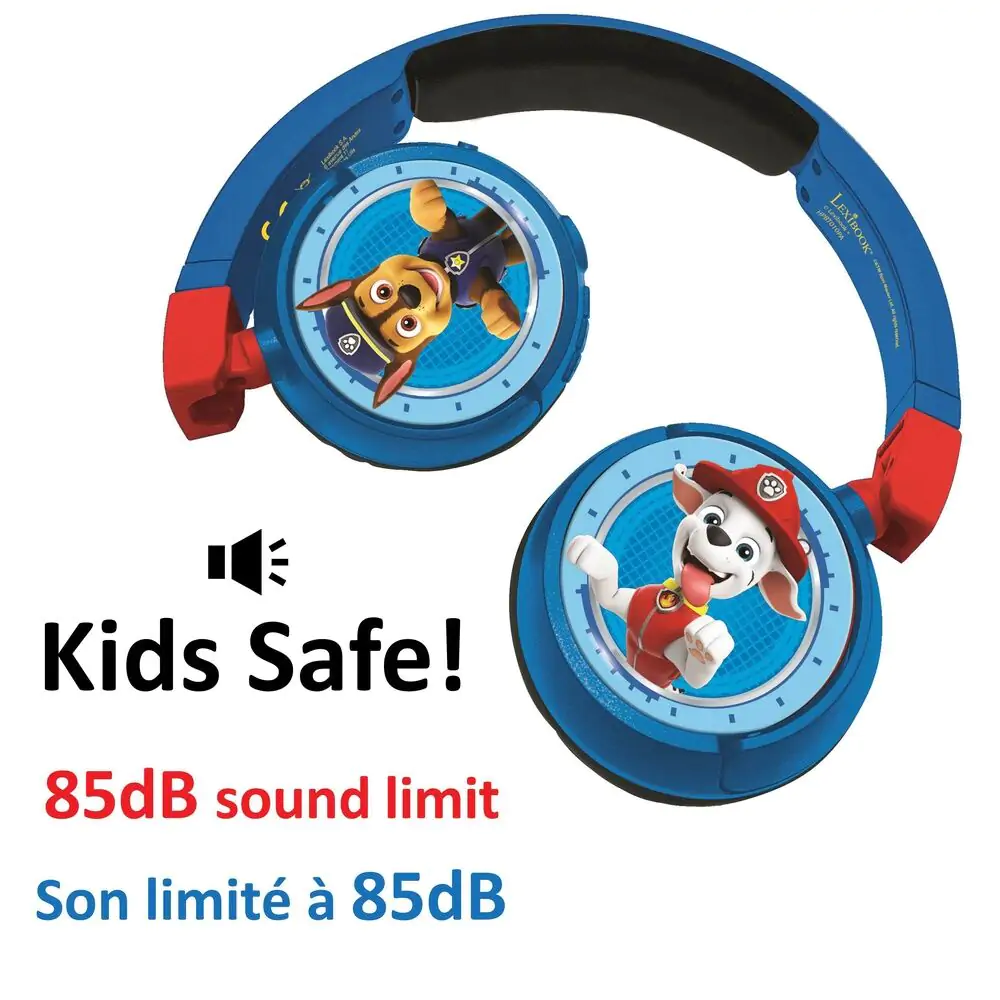 Paw Patrol bezdrátová dětská sluchátka fotografii produktu