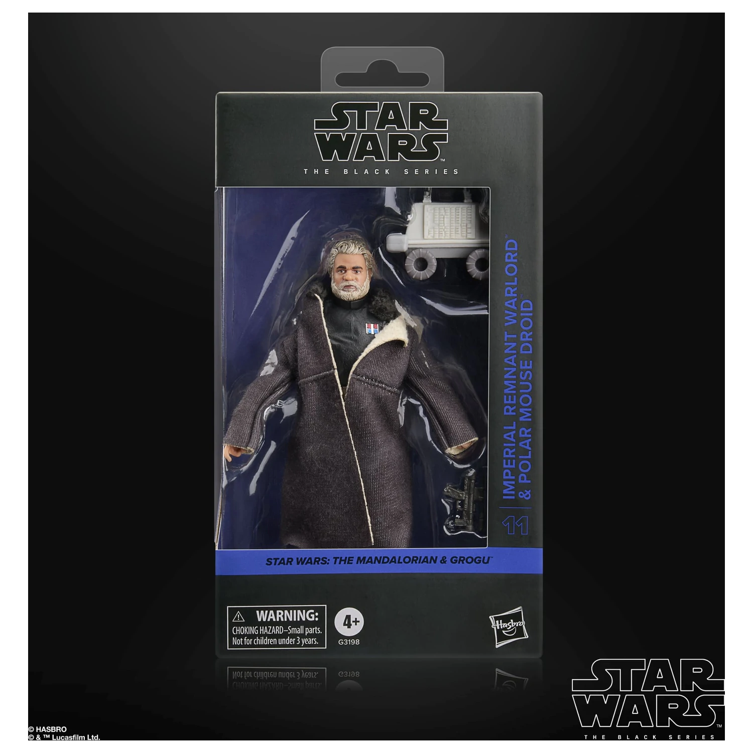 Mandalorian & Grogu Imperial Warlord figurka Black Series 15cm fotografii produktu