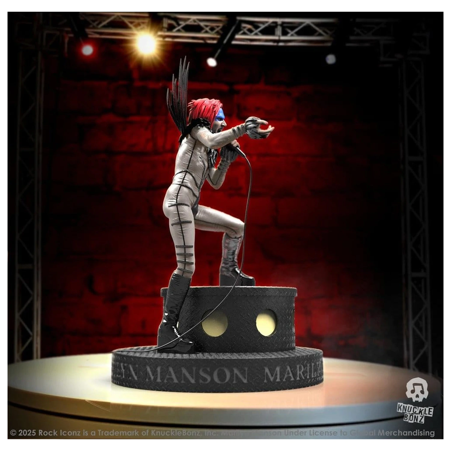 Marilyn Manson Rock Iconz Soška Marilyn Manson II 24 cm fotografii produktu