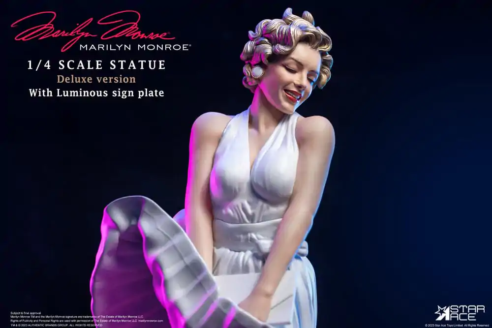 Marilyn Monroe Statue 1/4 Marilyn Monroe Deluxe verze 50 cm fotografii produktu