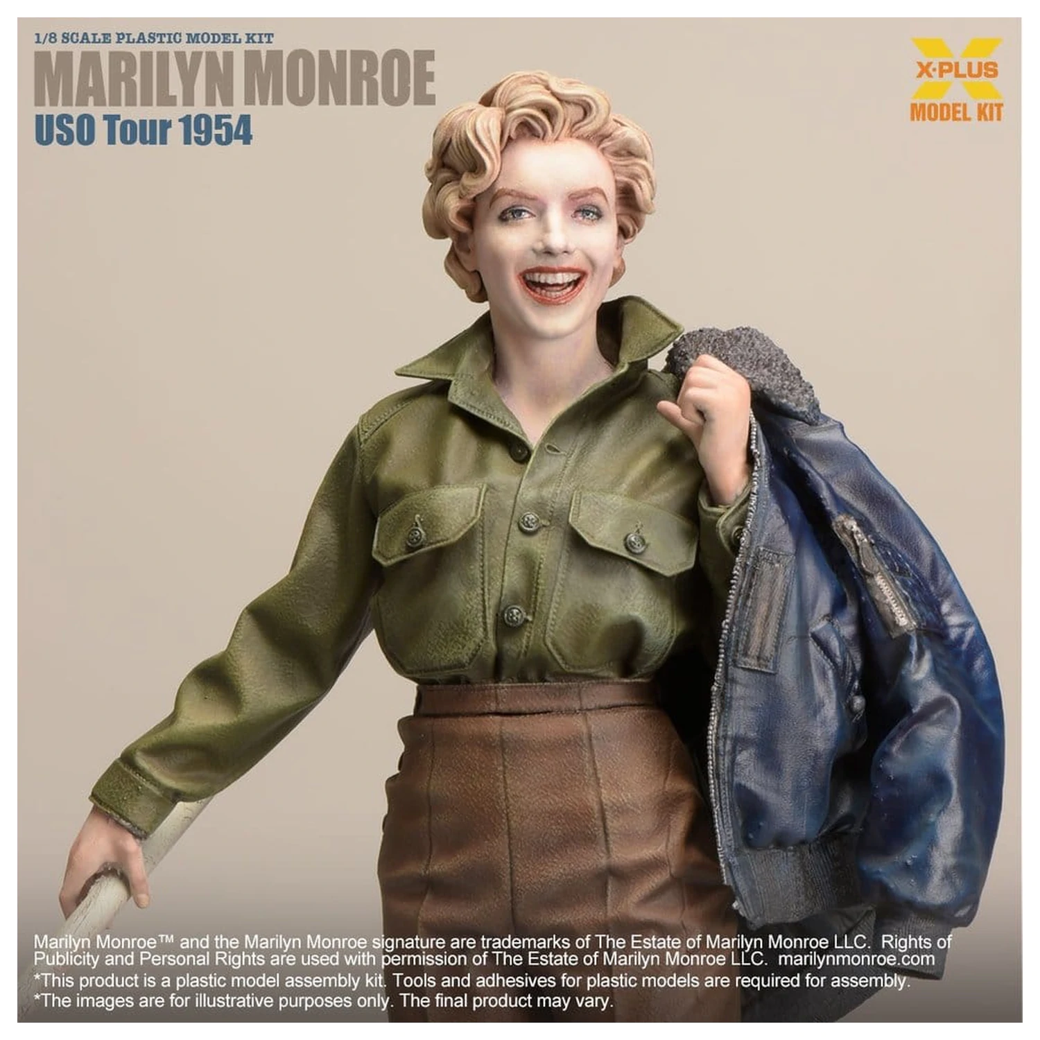Marilyn Monroe plastový model kit 1/8 (Reprodukce) 26 cm fotografii produktu