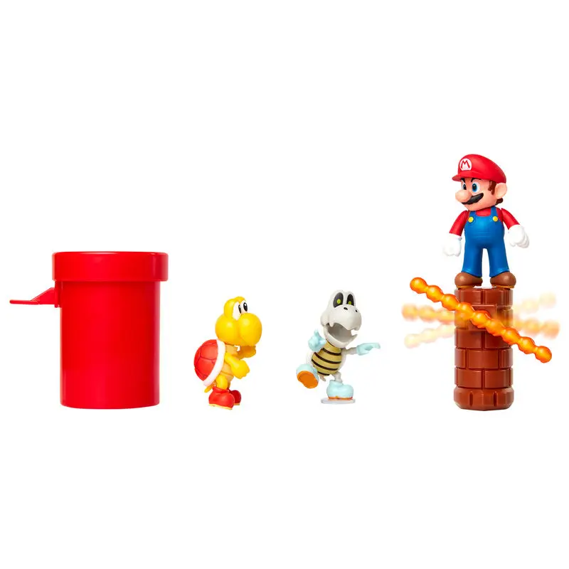 World of Nintendo Super Mario Diorama Set Dungeon fotografii produktu