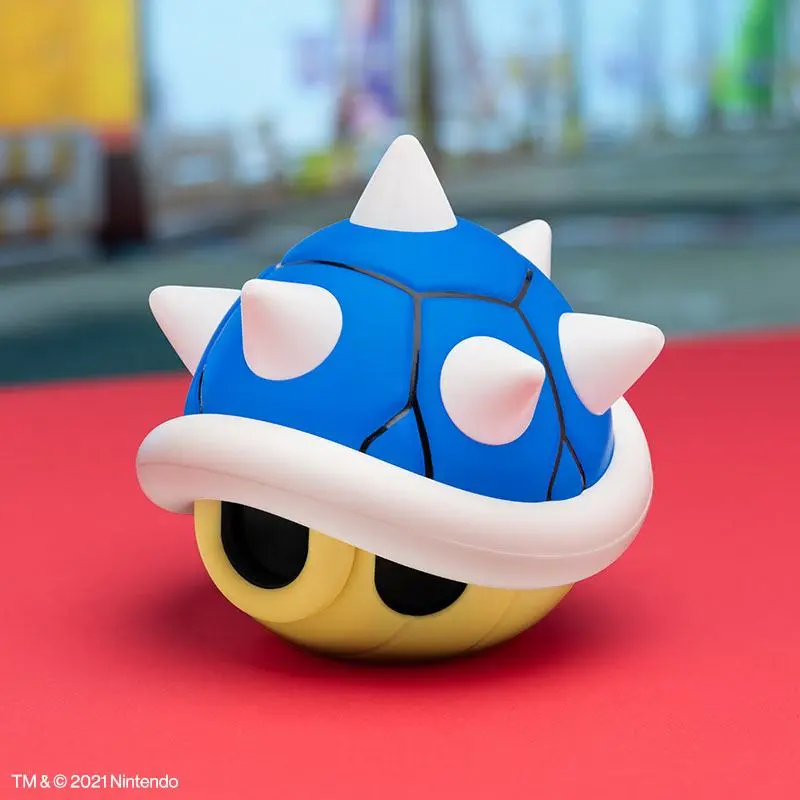 Mario Kart Box Light se zvukem Blue Shell 14 cm fotografii produktu