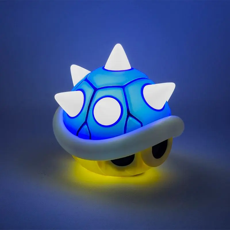 Mario Kart Box Light se zvukem Blue Shell 14 cm fotografii produktu