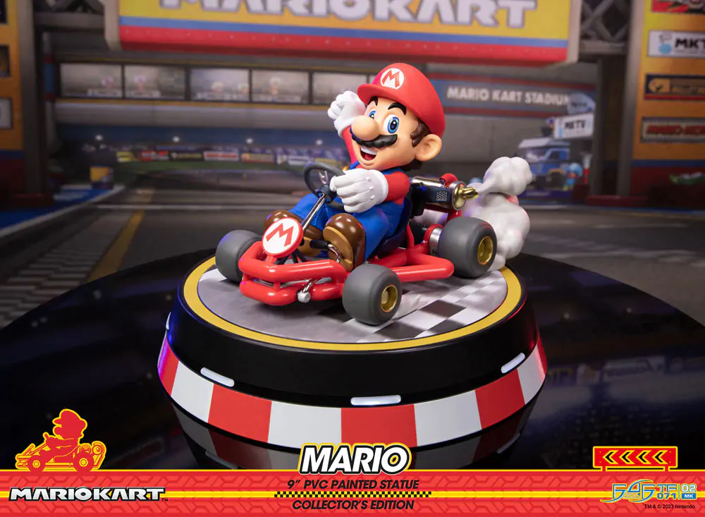 Mario Kart PVC Soška Mario Collector's Edition 22 cm fotografii produktu