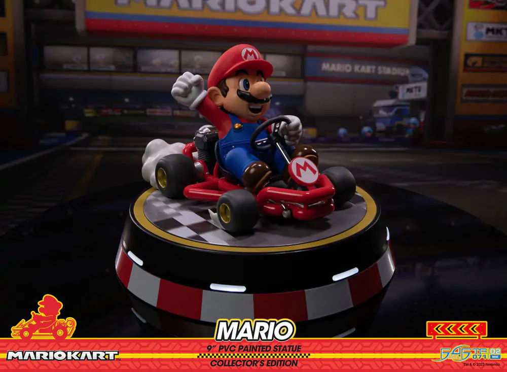 Mario Kart PVC Soška Mario Collector's Edition 22 cm fotografii produktu