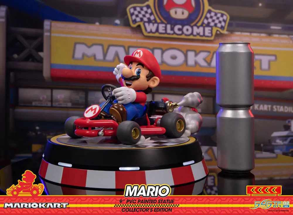 Mario Kart PVC Soška Mario Collector's Edition 22 cm fotografii produktu