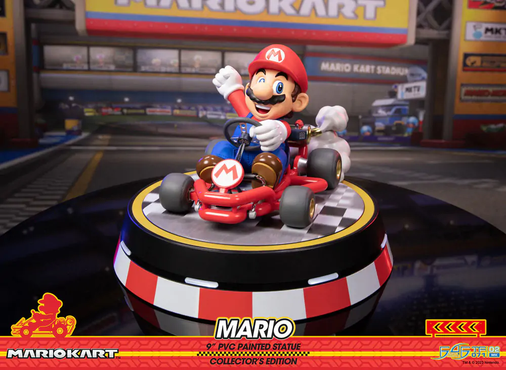 Mario Kart PVC Soška Mario Collector's Edition 22 cm fotografii produktu