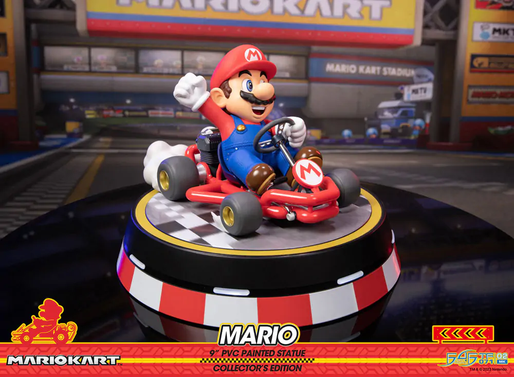 Mario Kart PVC Soška Mario Collector's Edition 22 cm fotografii produktu