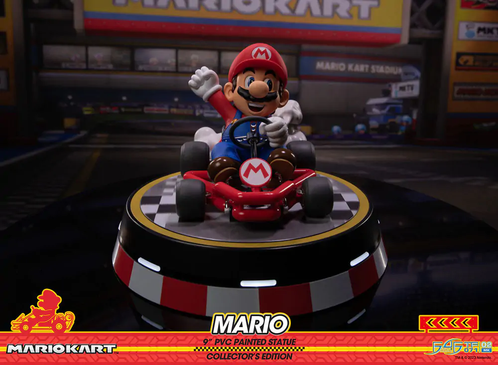 Mario Kart PVC Soška Mario Collector's Edition 22 cm fotografii produktu