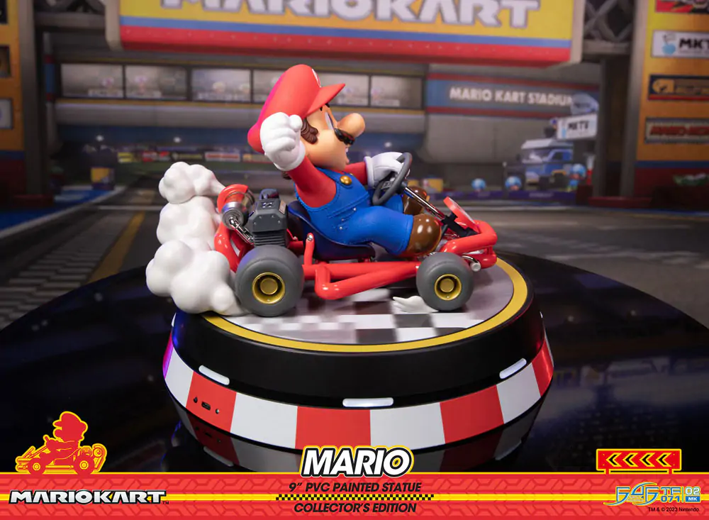Mario Kart PVC Soška Mario Collector's Edition 22 cm fotografii produktu