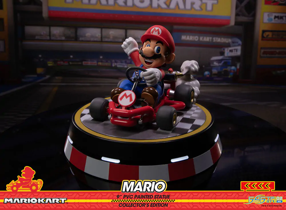 Mario Kart PVC Soška Mario Collector's Edition 22 cm fotografii produktu