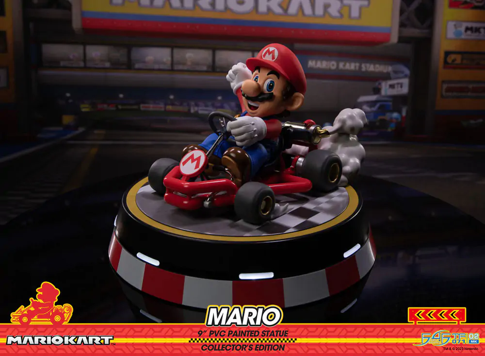 Mario Kart PVC Soška Mario Collector's Edition 22 cm fotografii produktu