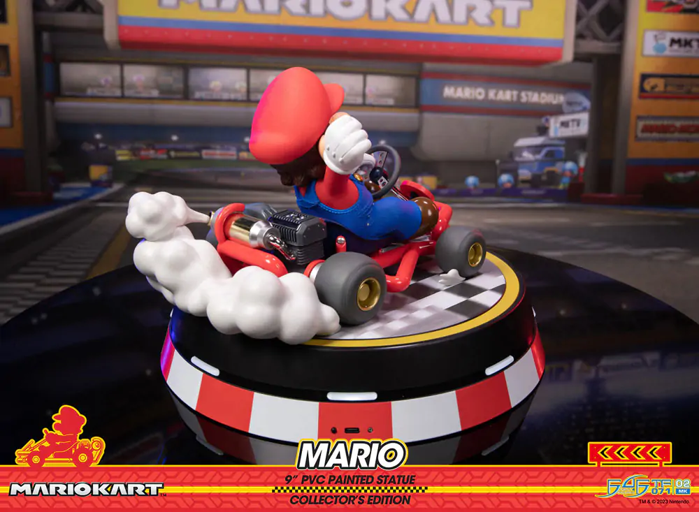 Mario Kart PVC Soška Mario Collector's Edition 22 cm fotografii produktu