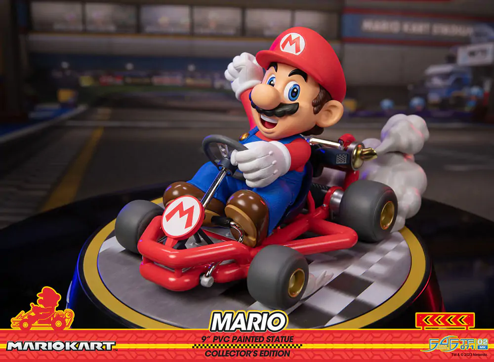 Mario Kart PVC Soška Mario Collector's Edition 22 cm fotografii produktu