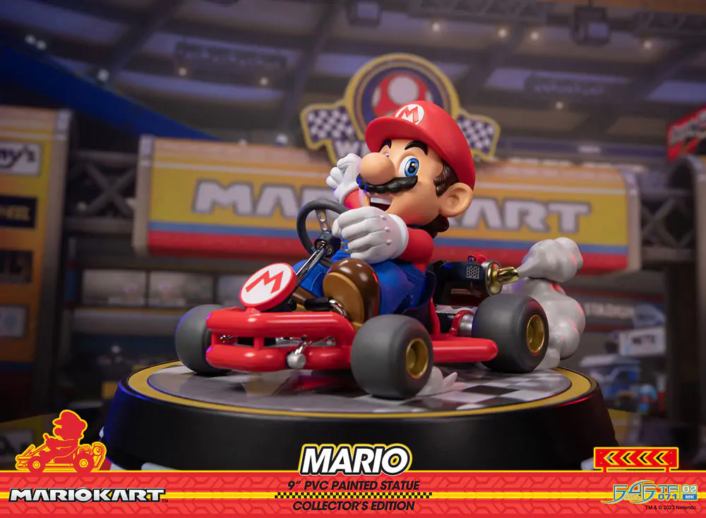 Mario Kart PVC Soška Mario Collector's Edition 22 cm fotografii produktu