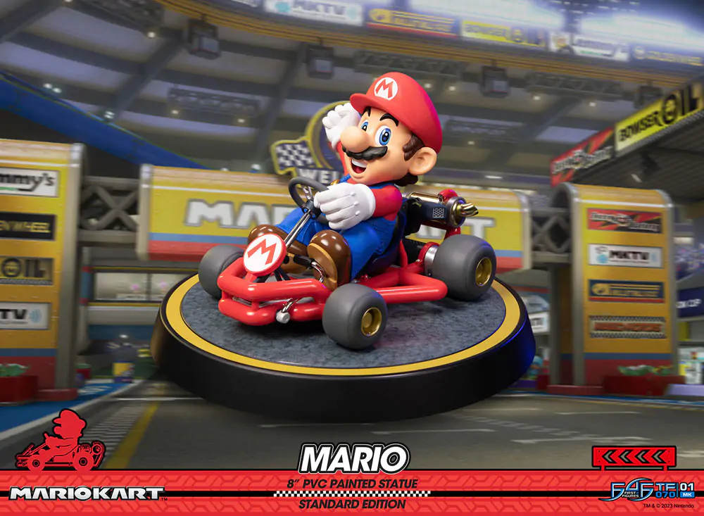 Mario Kart PVC soška Mario Standard Edition 19 cm fotografii produktu