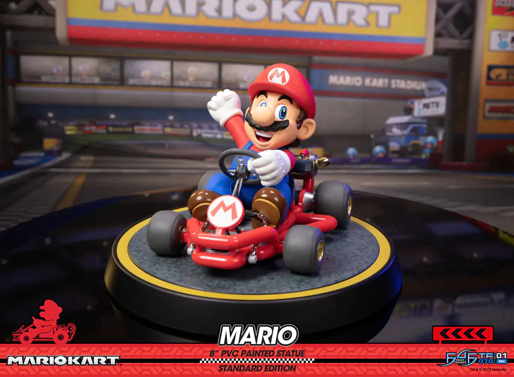 Mario Kart PVC soška Mario Standard Edition 19 cm fotografii produktu