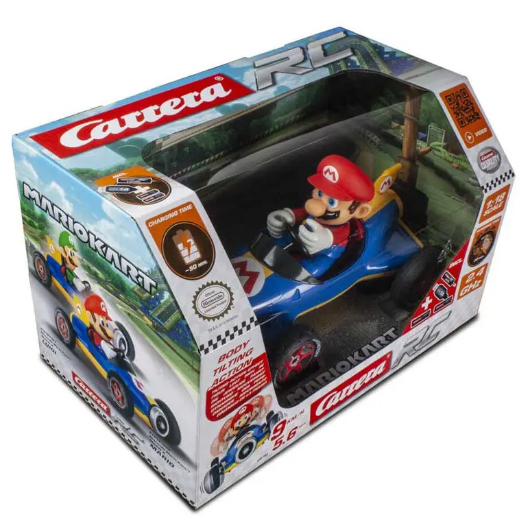 Mario Kart Mario RC auto fotografii produktu