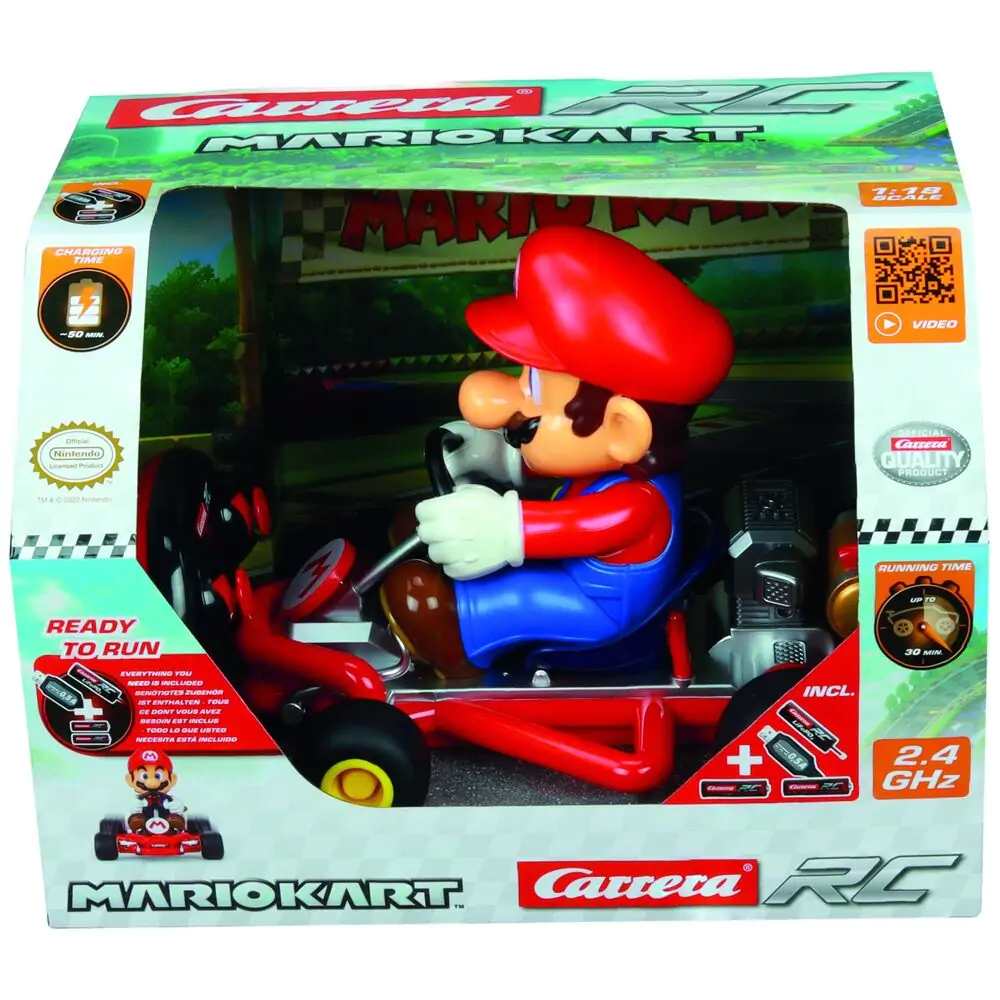 Mario Kart Pipe Kart auto na dálkové ovládání fotografii produktu