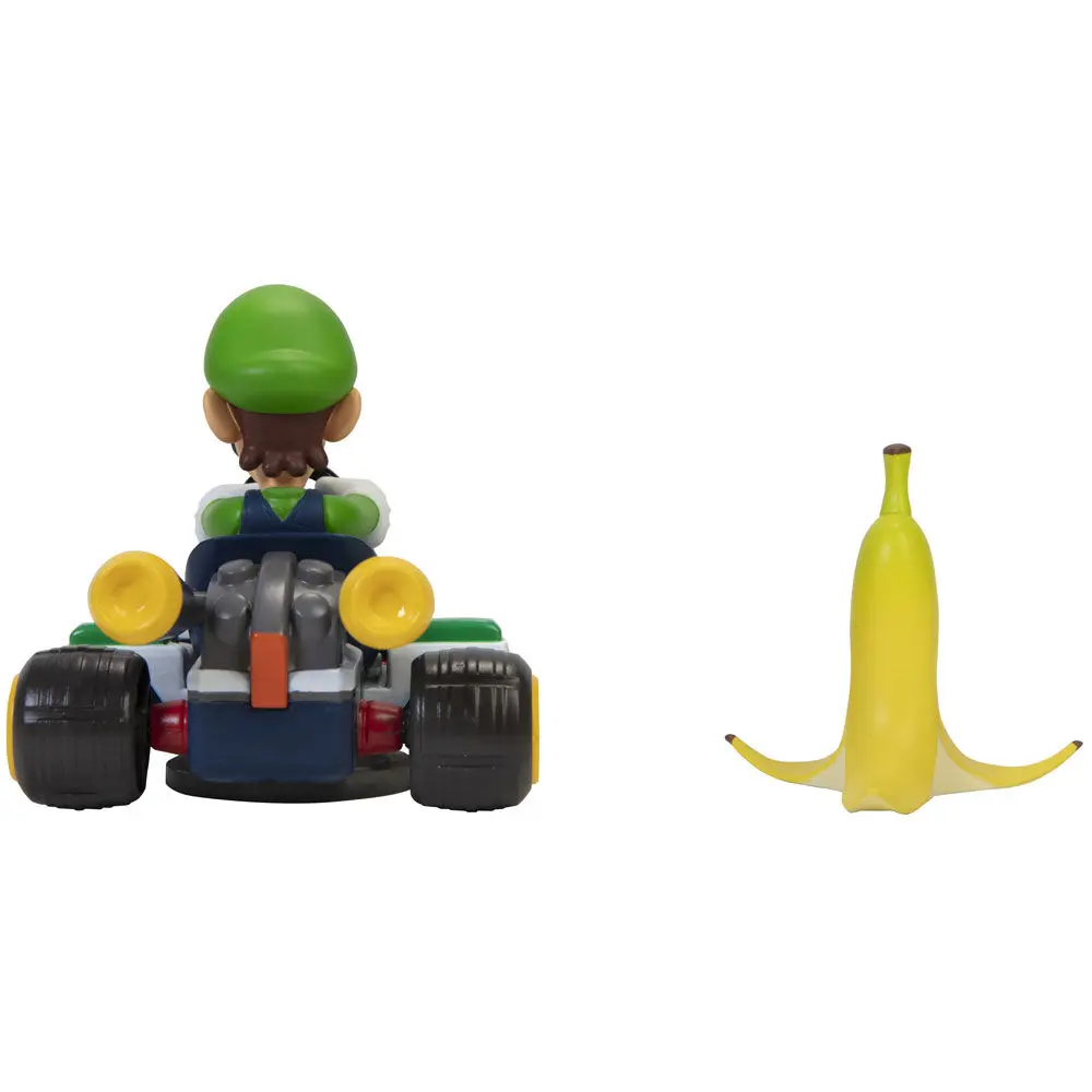 Mario Kart figurka Luigi Kart s otočkou 6cm fotografii produktu