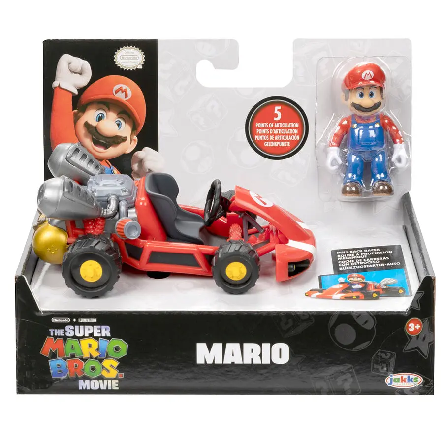 Mario Kart The Movie figurka Super Mario Kart 7cm fotografii produktu