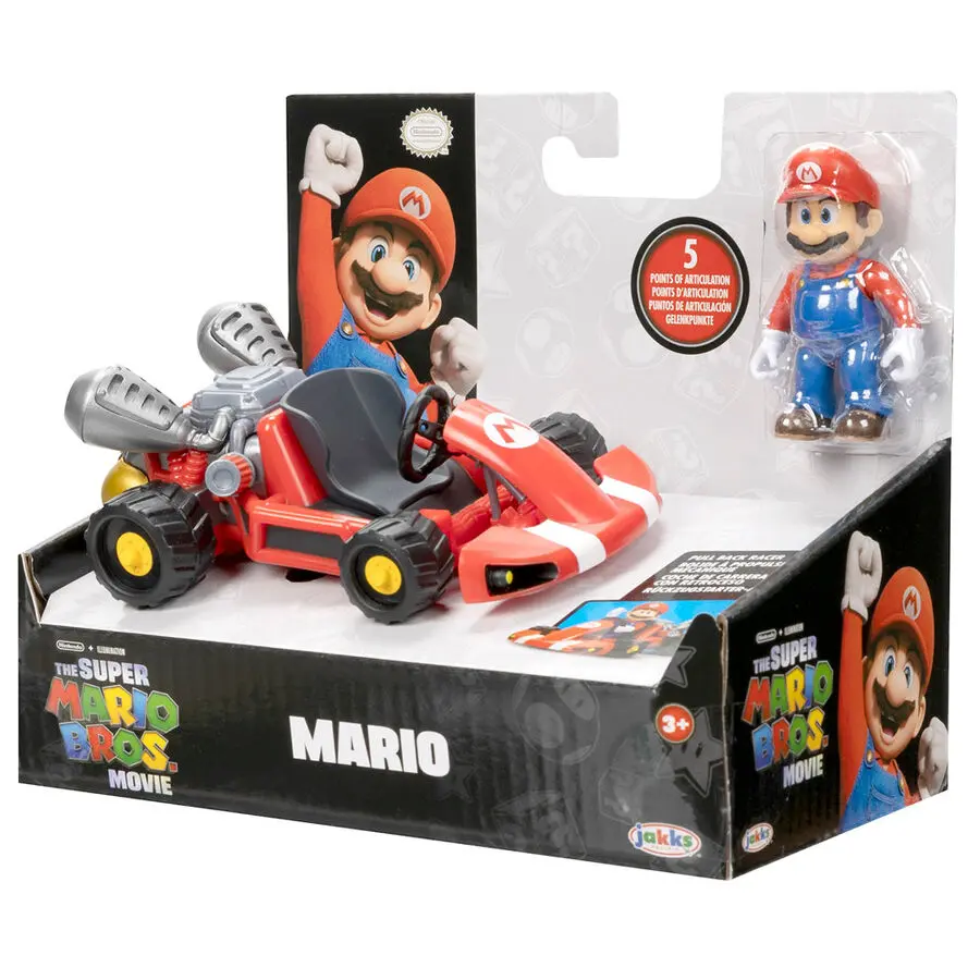 Mario Kart The Movie figurka Super Mario Kart 7cm fotografii produktu