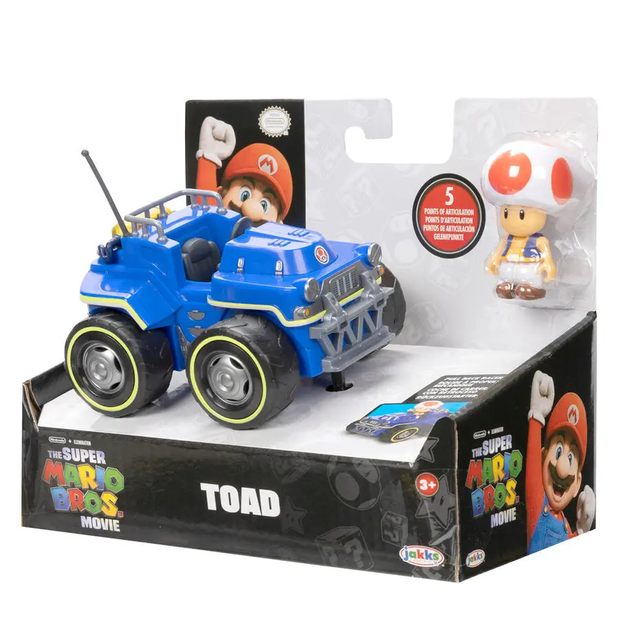 Mario Kart The Movie figurka Toad Kart 7 cm fotografii produktu