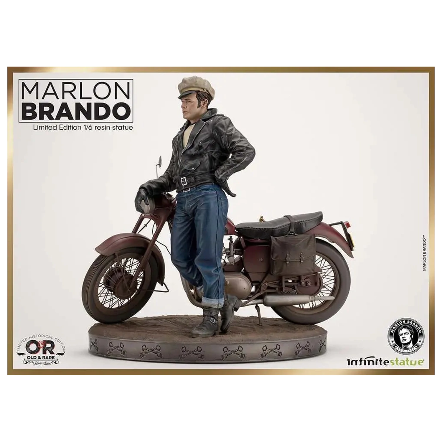 Marlon Brando s Kolem Socha Limitovaná Edice 1/6 30 cm fotografii produktu