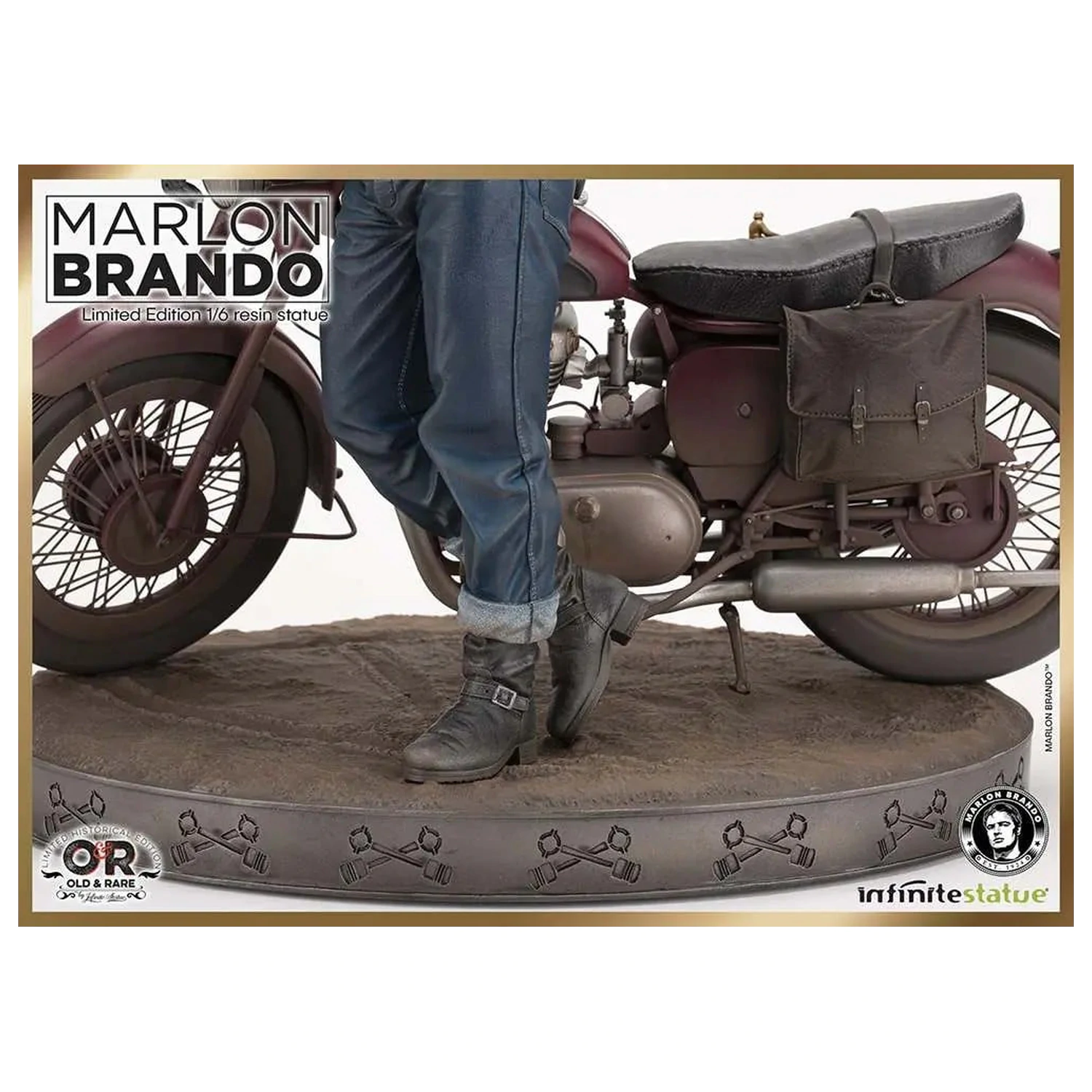 Marlon Brando s Kolem Socha Limitovaná Edice 1/6 30 cm fotografii produktu