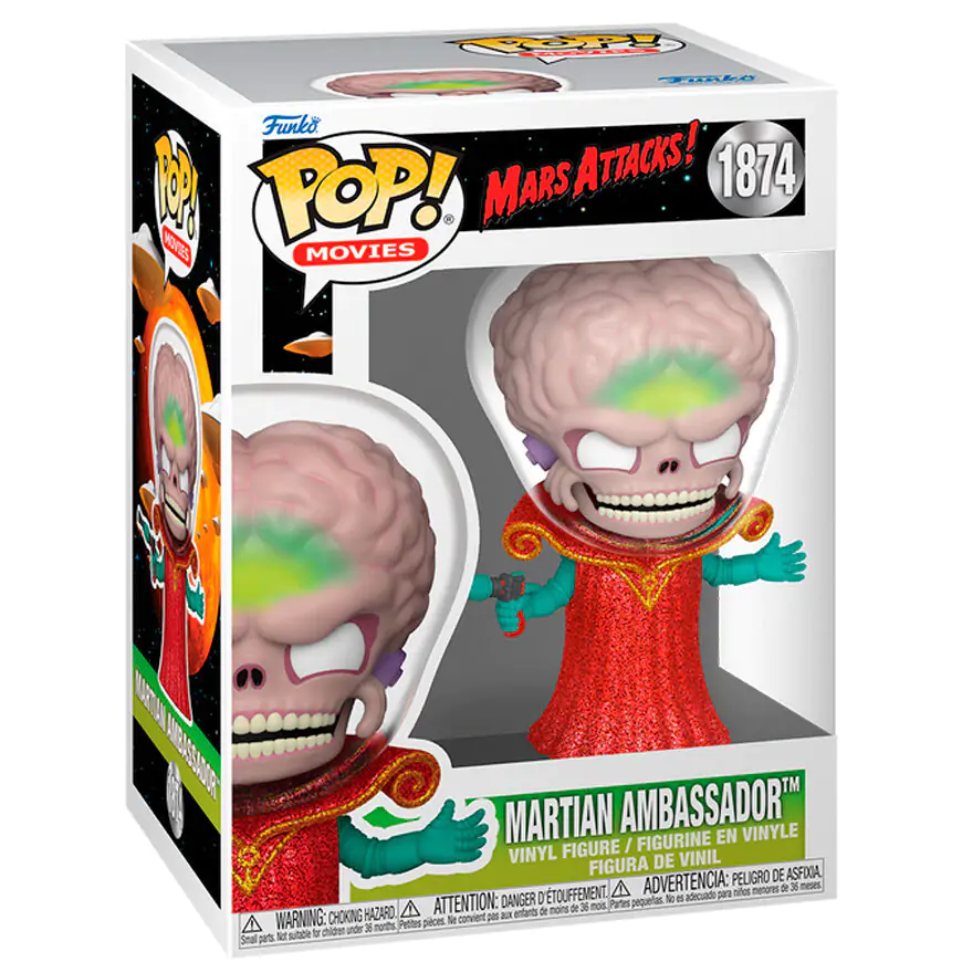 Mars Attacks Funko POP! Movies vinylová figurka Ambassador 9 cm fotografii produktu