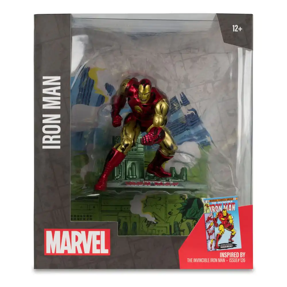 Marvel PVC socha 1/10 Iron Man (The Invincible Iron Man #126) 11 cm fotografii produktu