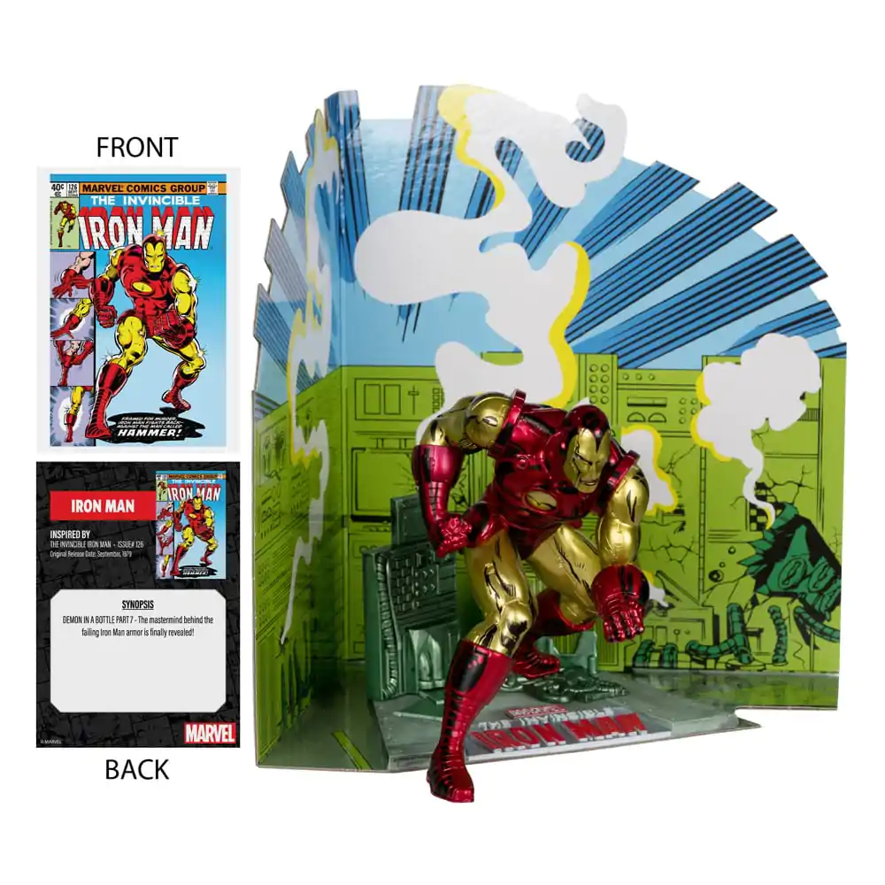 Marvel PVC socha 1/10 Iron Man (The Invincible Iron Man #126) 11 cm fotografii produktu