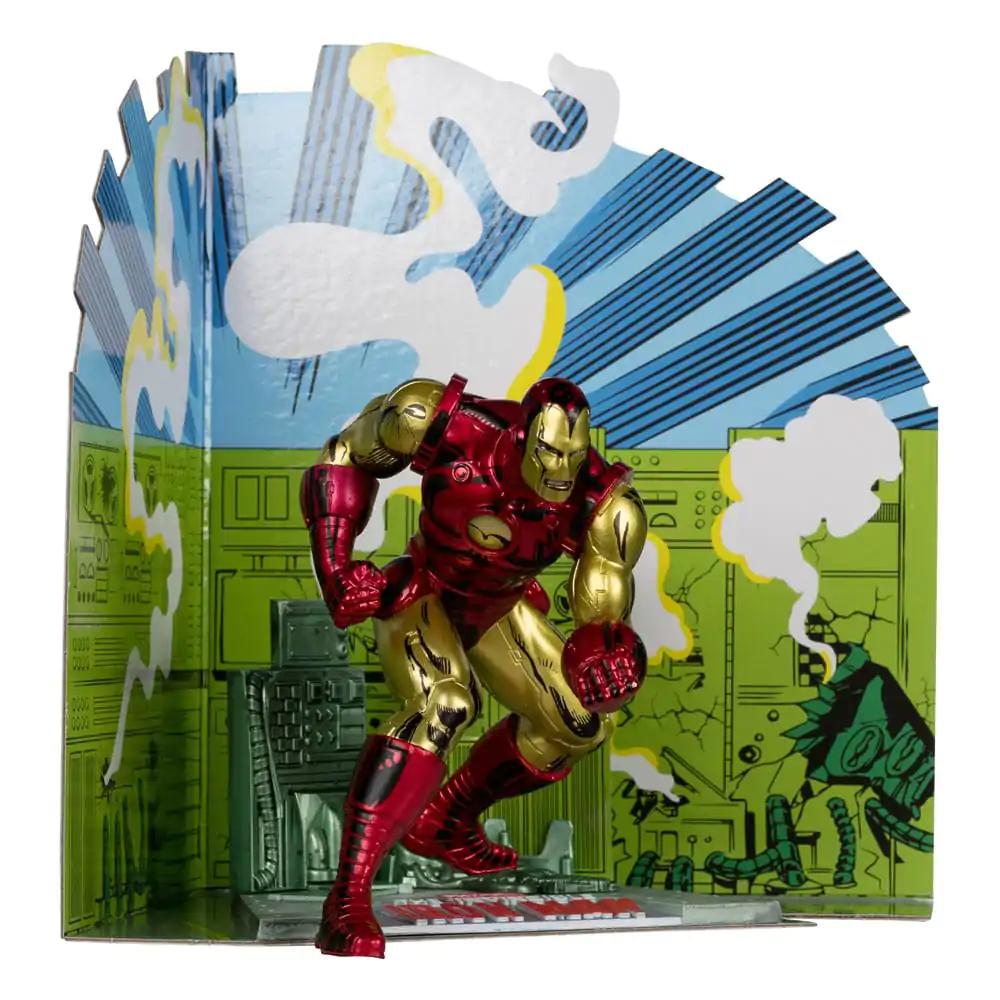 Marvel PVC socha 1/10 Iron Man (The Invincible Iron Man #126) 11 cm fotografii produktu