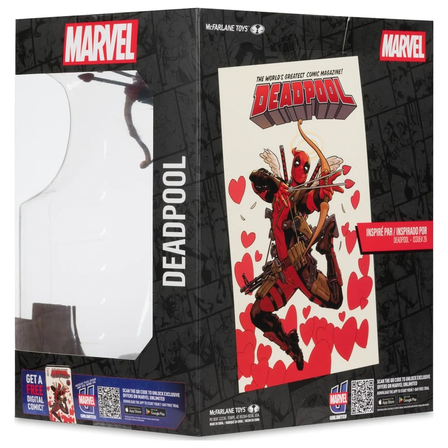 Marvel Soška Deadpool (Deadpool #26) v měřítku 1/10, 20 cm fotografii produktu