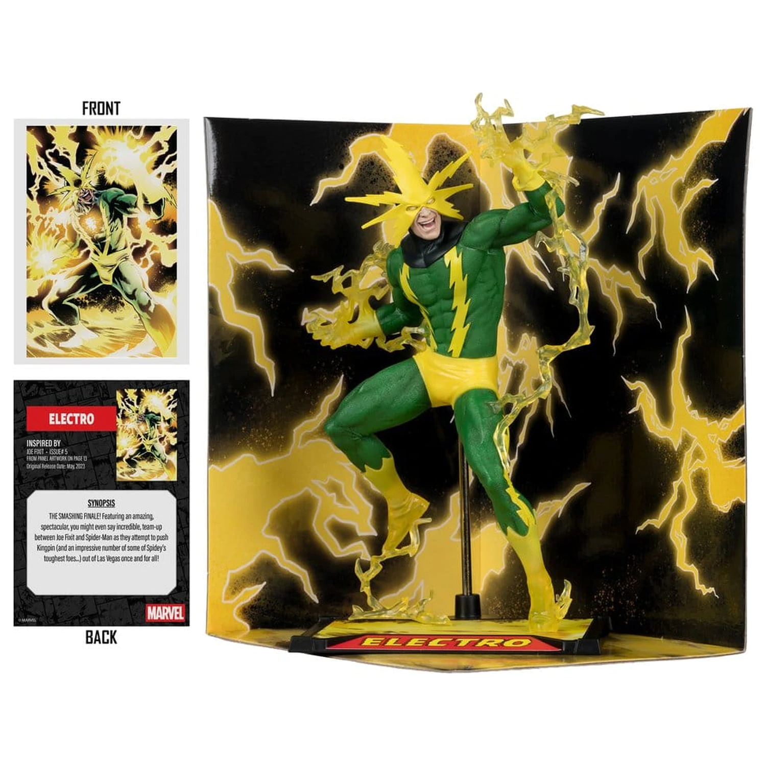Marvel socha v měřítku 1/10 Electro (Joe Fixit #5) 19 cm fotografii produktu