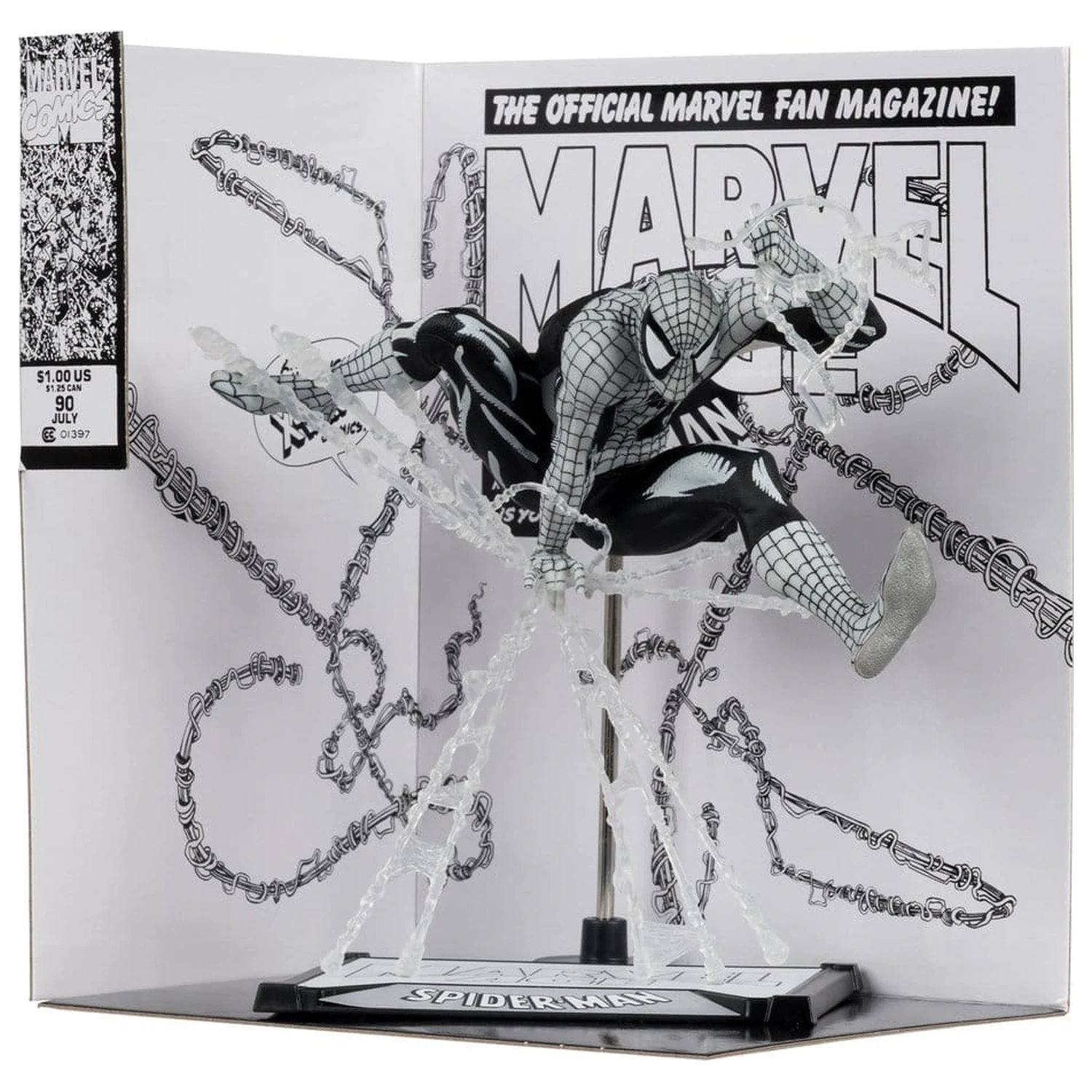 Marvel PVC Socha 1/10 Spider-Man (Marvel Age #90) (Line Art) 18 cm fotografii produktu