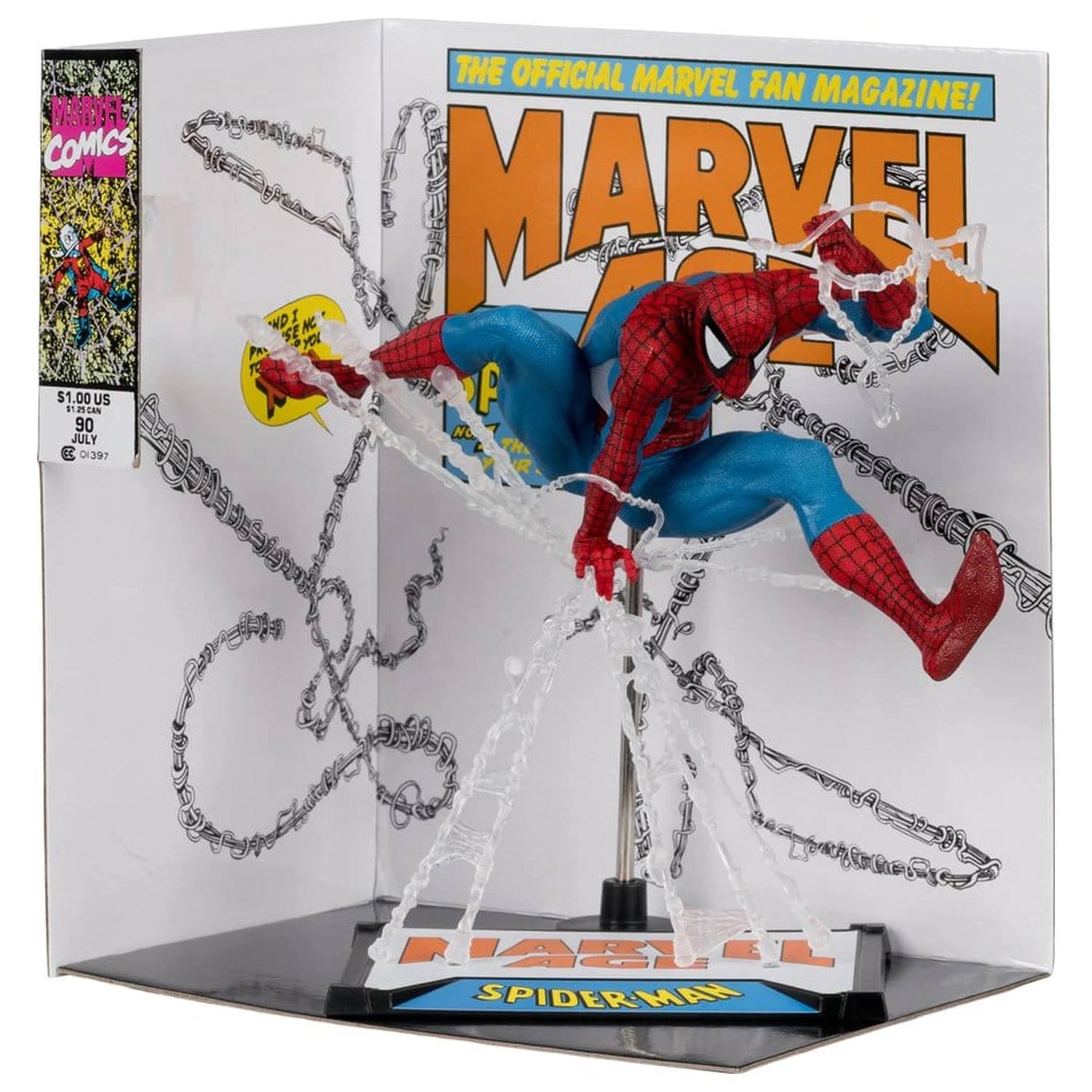 Marvel PVC Socha 1/10 Spider-Man (Marvel Age #90) 18 cm fotografii produktu