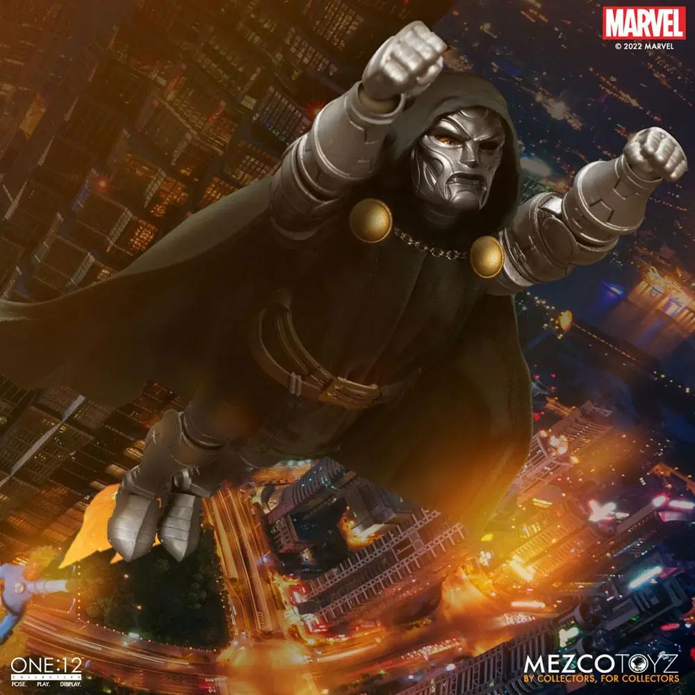 Marvel Akční figurka 1/12 Doctor Doom 17 cm fotografii produktu