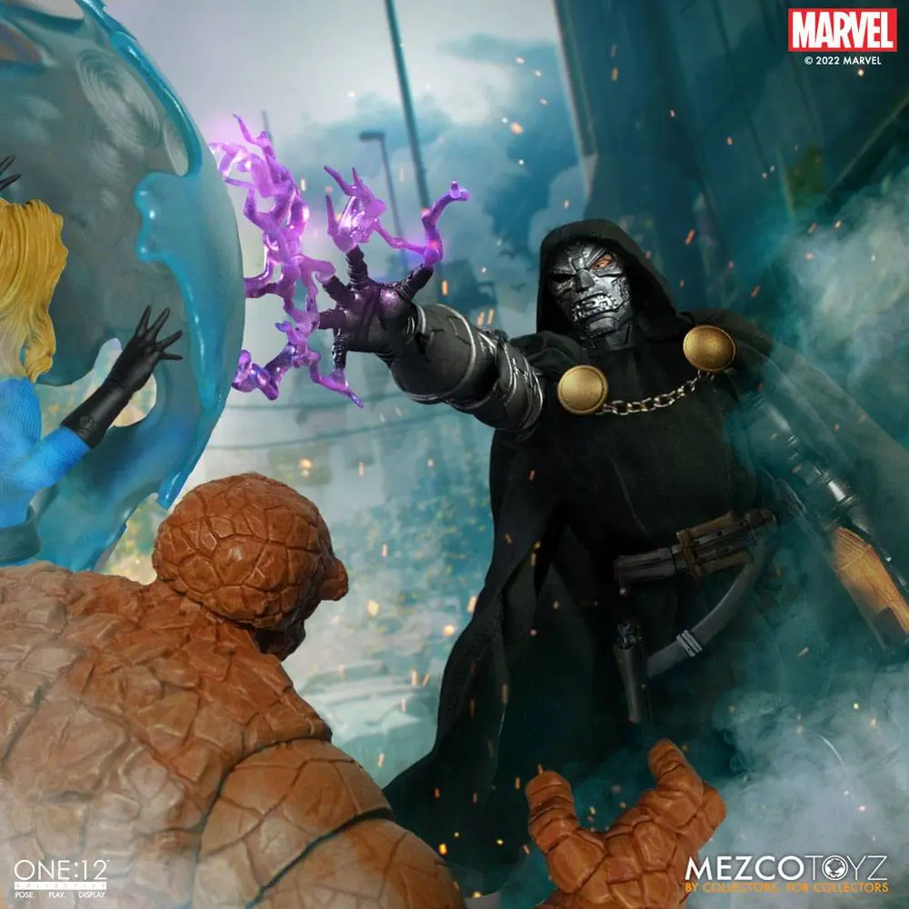 Marvel Akční figurka 1/12 Doctor Doom 17 cm fotografii produktu
