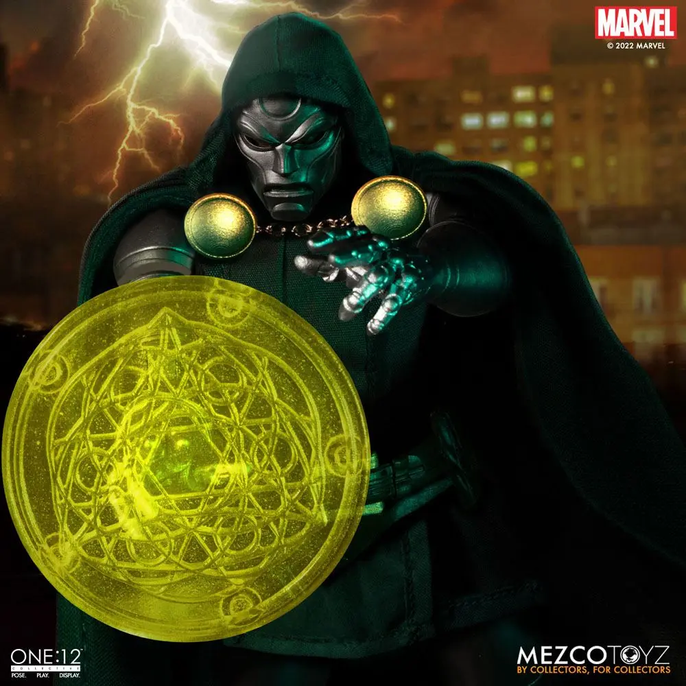 Marvel Akční figurka 1/12 Doctor Doom 17 cm fotografii produktu