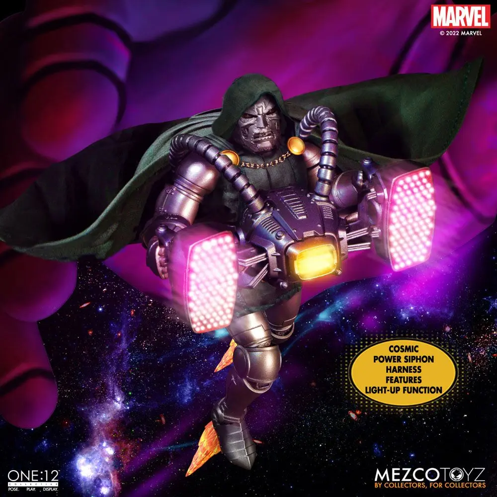 Marvel Akční figurka 1/12 Doctor Doom 17 cm fotografii produktu