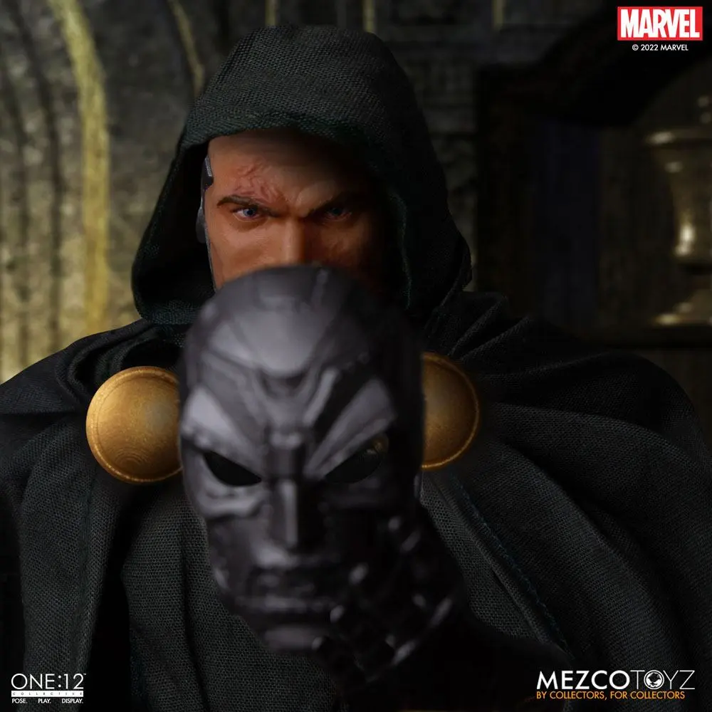 Marvel Akční figurka 1/12 Doctor Doom 17 cm fotografii produktu