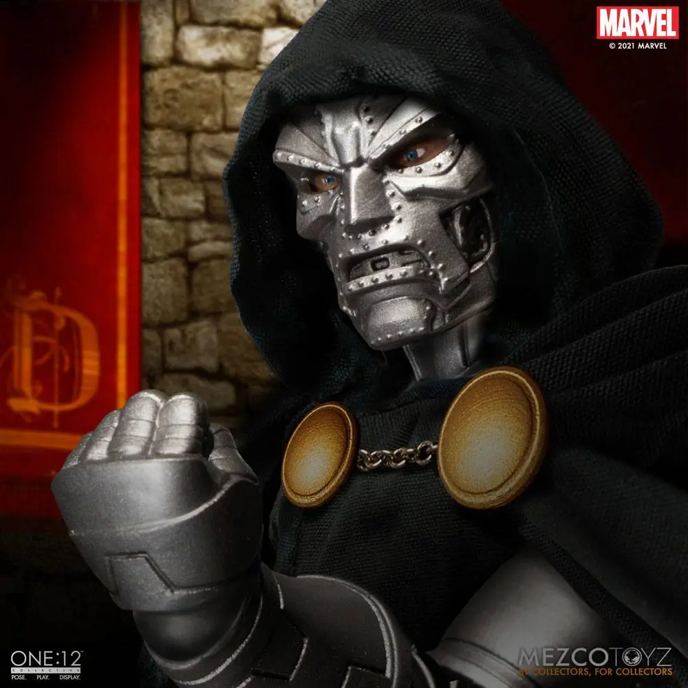 Marvel Akční figurka 1/12 Doctor Doom 17 cm fotografii produktu