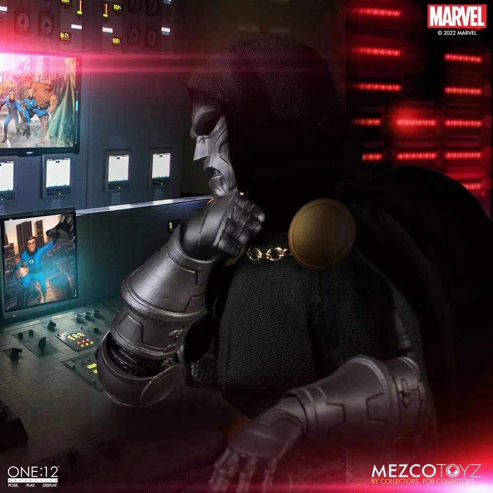 Marvel Akční figurka 1/12 Doctor Doom 17 cm fotografii produktu