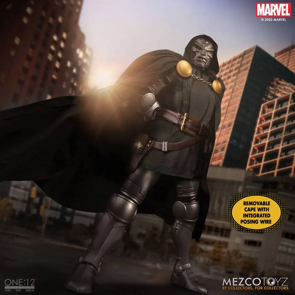 Marvel Akční figurka 1/12 Doctor Doom 17 cm fotografii produktu