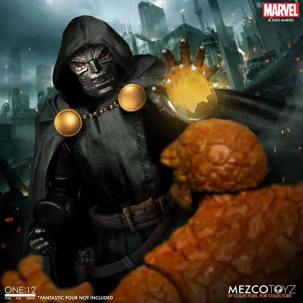 Marvel Akční figurka 1/12 Doctor Doom 17 cm fotografii produktu